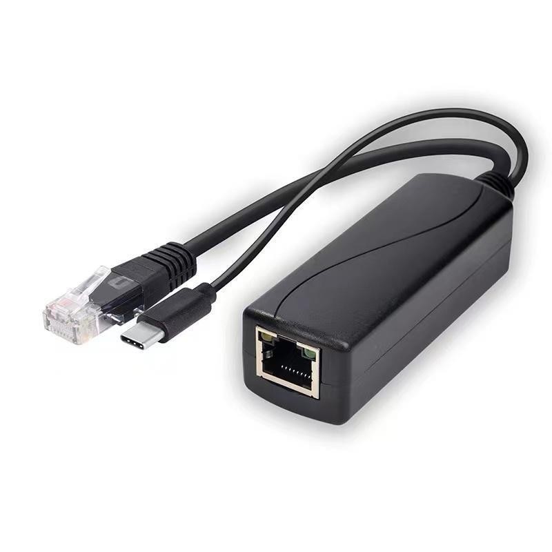 Adapter MicroConnect USB-C - RJ45, PoE