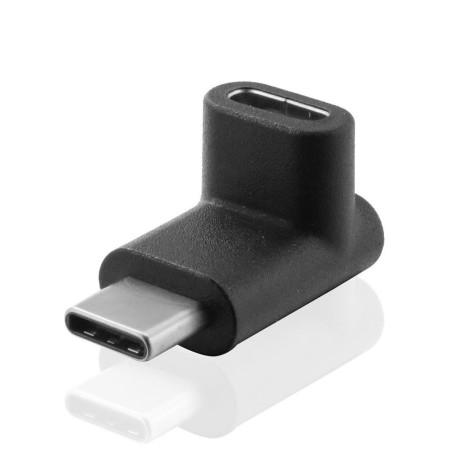 Adapter MicroConnect USB-C - USB-C, kotni 90°