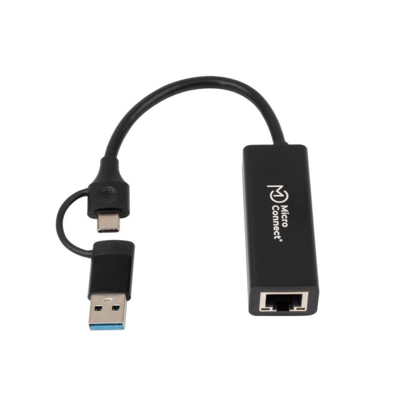Adapter MicroConnect Premium USB-C/A - RJ45