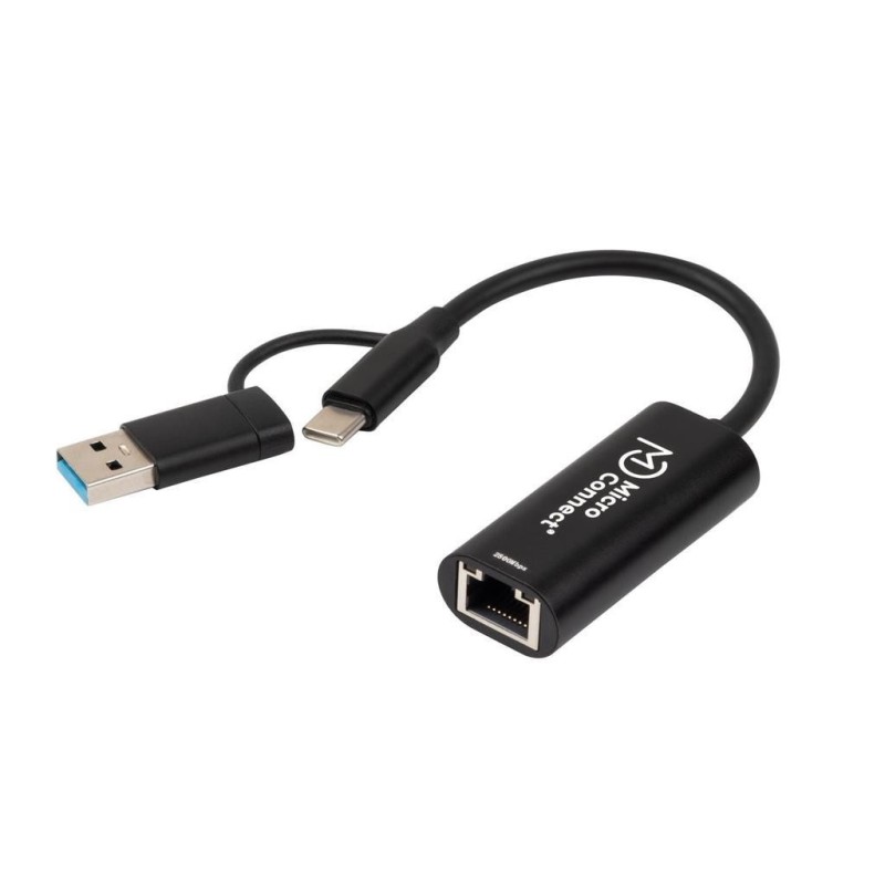 Adapter MicroConnect Premium USB-C/A - RJ45