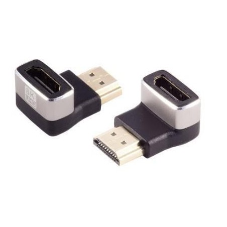 Adapter MicroConnect HDMI, 90° navzdol