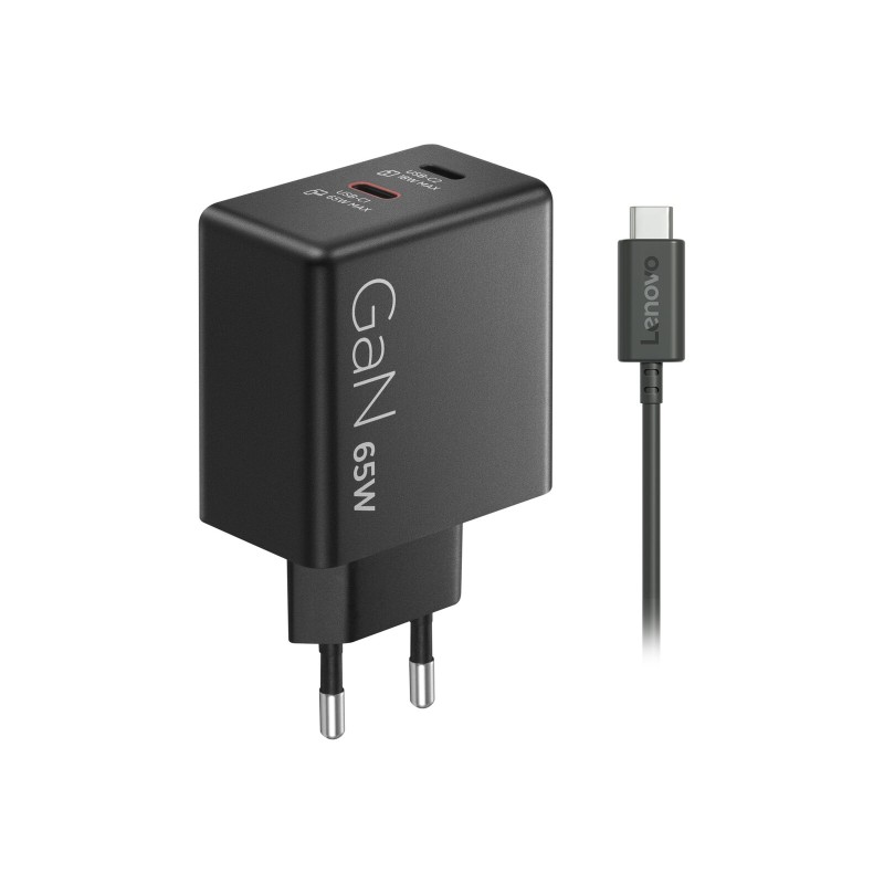 Napajalnik za prenosnik LENOVO dvojni USB-C 65W GaN