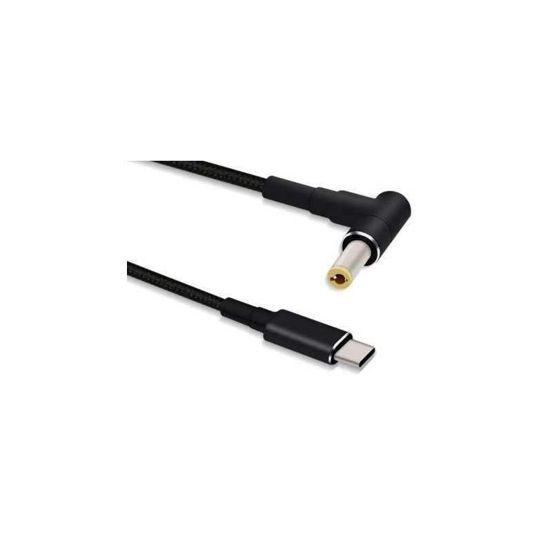 Kabel MicroConnect USB-C - DC 5,5*2,5mm 12V 5A, 1,2m