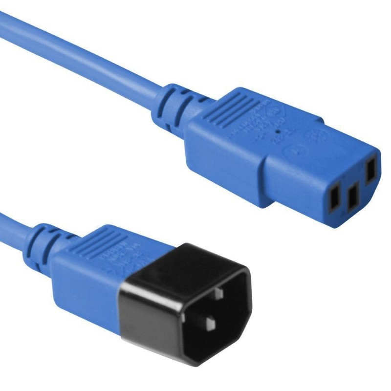 Kabel MicroConnect C14 - C13, 1,8m, moder