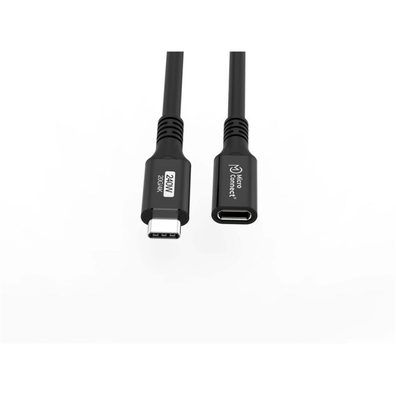 Podaljševalni kabel MicroConnect Premium USB-C 3.2, 0,15m