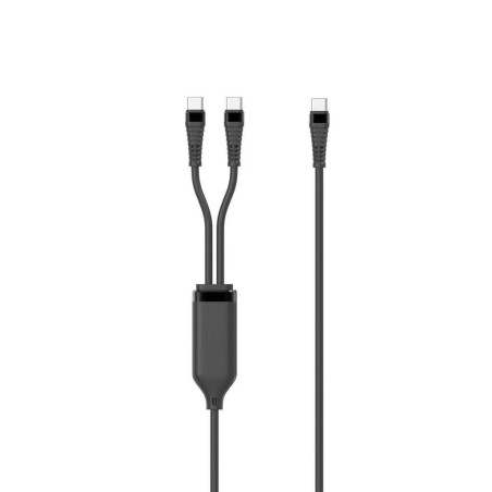 Razdelilni kabel MicroConnect 1-v-2 USB-C - USB-C×2, 1,55m