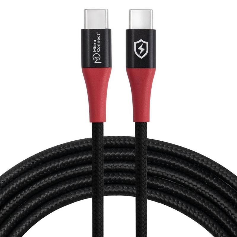 Kabel MicroConnect Safe Charge USB-C/C, 1,5m
