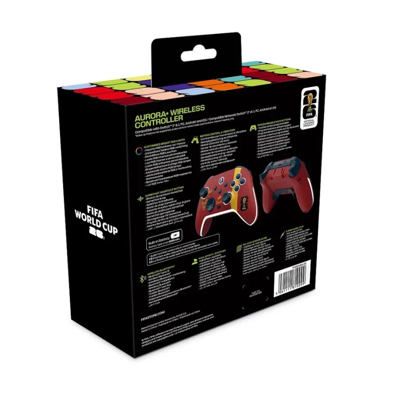 Kontroler Dragonshock FIFA World Cup 26 Aurora Spain, Switch 1 & 2/PC