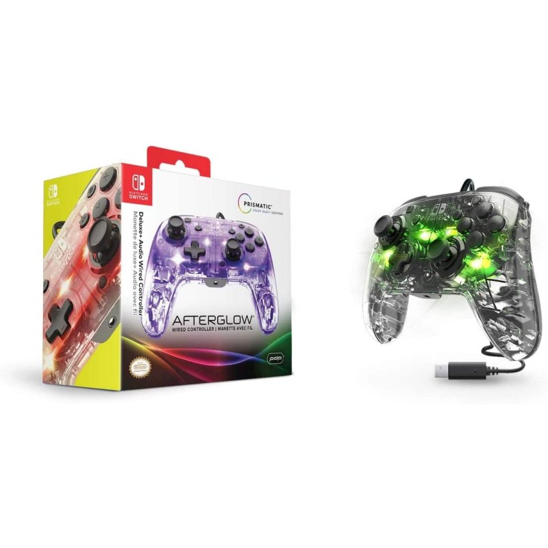 Kontroler PDP Deluxe Transparent, Switch 1 & 2
