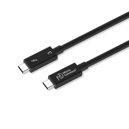 Kabel MicroConnect Premium Thunderbolt 3, 0,5m