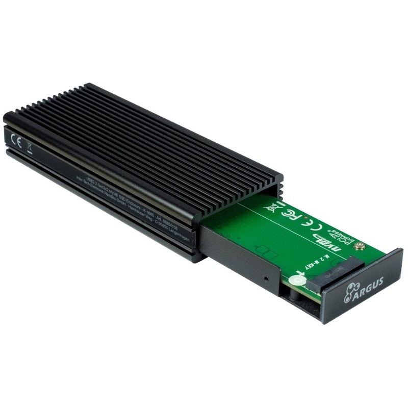 Ohišje za disk INTER-TECH K-1685 za M.2 NVMe SSD