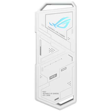 Ohišje za disk ASUS ROG Strix Arion White za M.2 NVMe SSD, belo