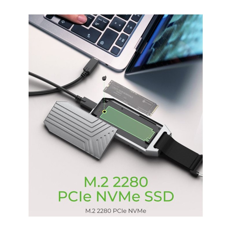 Ohišje za disk IcyBox IB-1919M-C42 za M.2 NVMe SSD