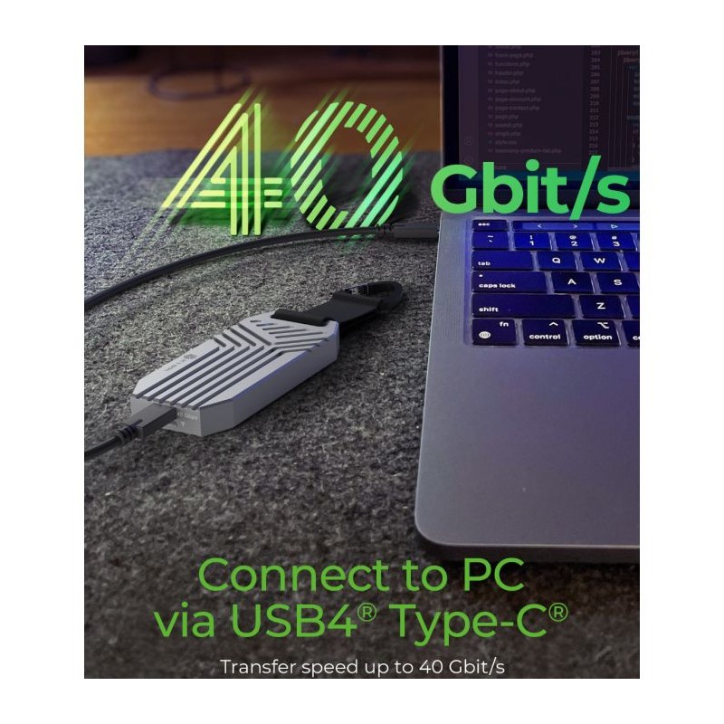 Ohišje za disk IcyBox IB-1919M-C42 za M.2 NVMe SSD