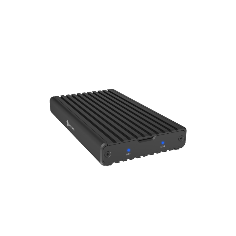 Ohišje za disk IcyBox IB-2817M-C32 za 2× M.2 NVMe SSD