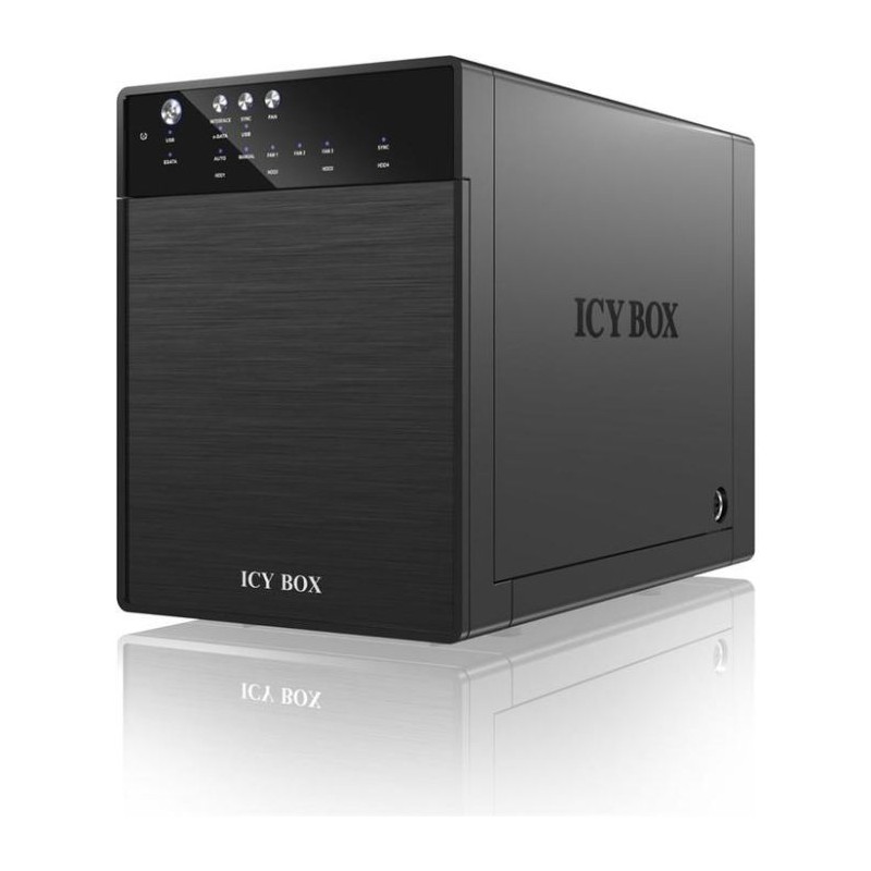 Ohišje za disk IcyBox IB-3640SU3 za 4× 3,5 SATA HDD