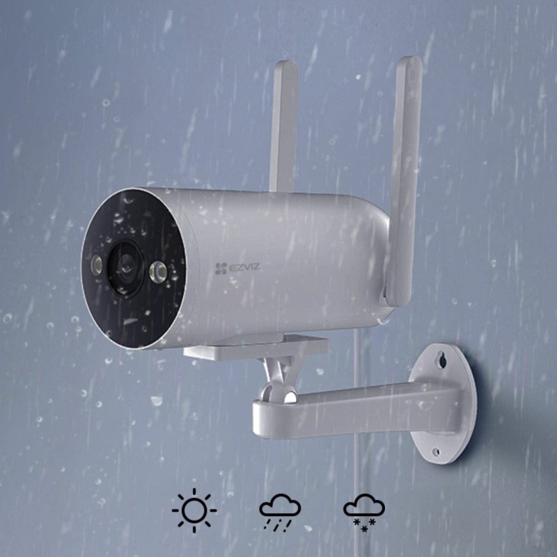 IP kamera EZVIZ H5 4G, 3.0MP, zunanja, bela