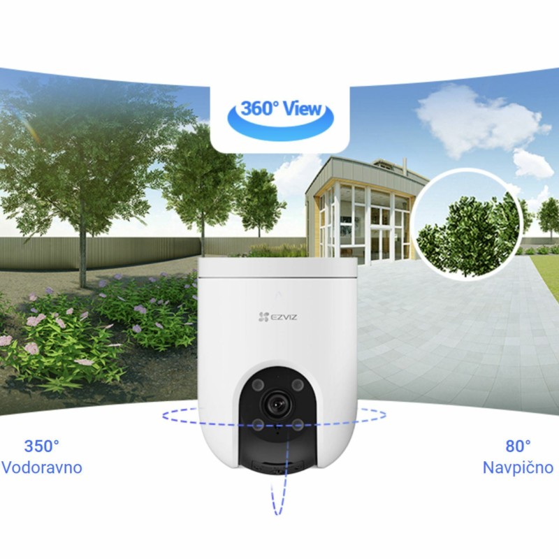IP kamera EZVIZ H8C Pro, 4.0MP, zunanja, bela