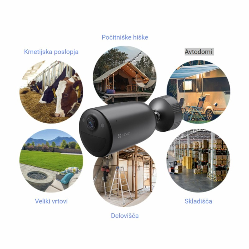 IP kamera EZVIZ EB3 4G, 3.0MP + solarni panel