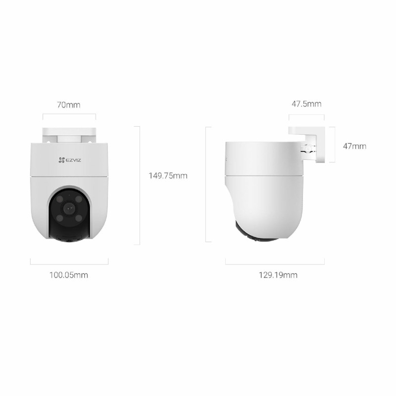 IP kamera EZVIZ H8C, 3.0MP, zunanja, bela