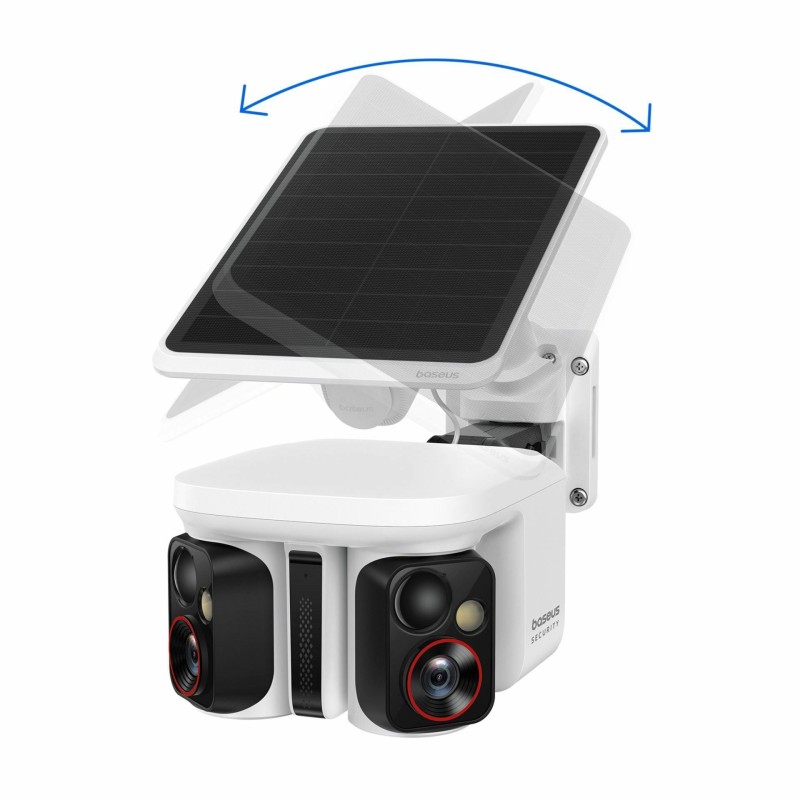 IP kamera Baseus X1 Pro, 5.0MP, zunanja, akumulator + solarni panel