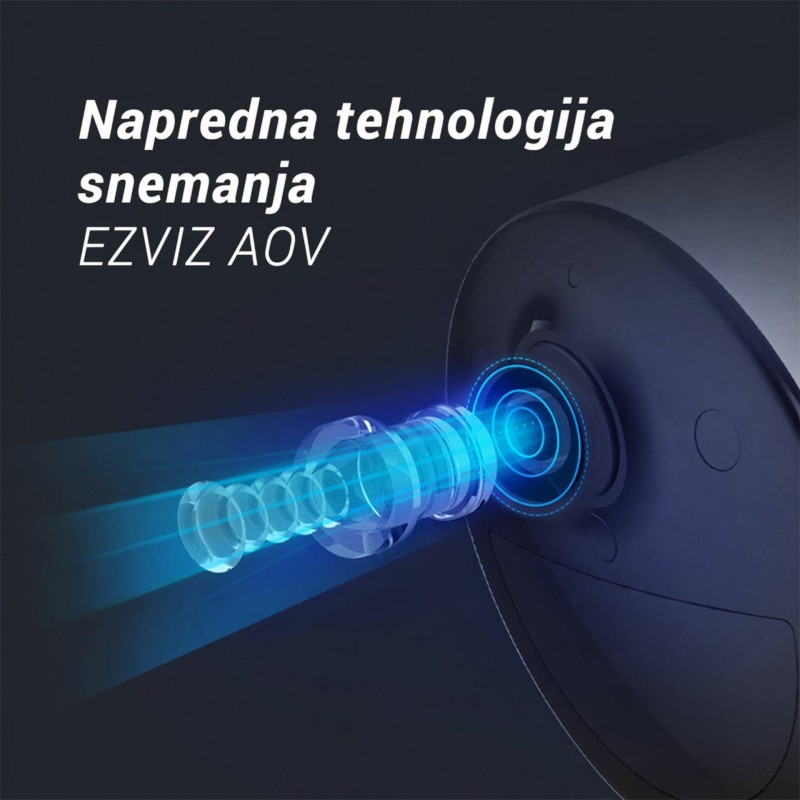 IP kamera EZVIZ CB3 AOV, 3.0MP, zunanja, bela, vgrajen akumulator