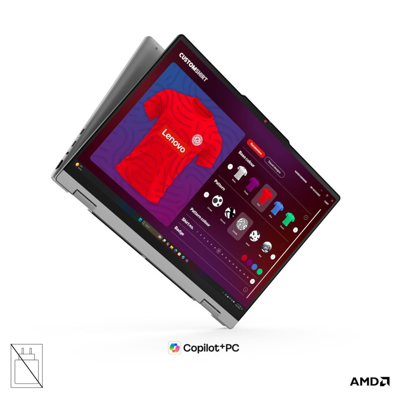 Prenosnik Lenovo IdeaPad 5 2-v-1 Ryzen AI 7 445, 16GB, 512GB, W11H, brez nap.