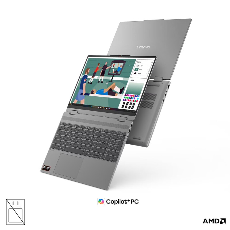 Prenosnik Lenovo IdeaPad 5 2-v-1 Ryzen AI 7 445, 16GB, 512GB, W11H, brez nap.
