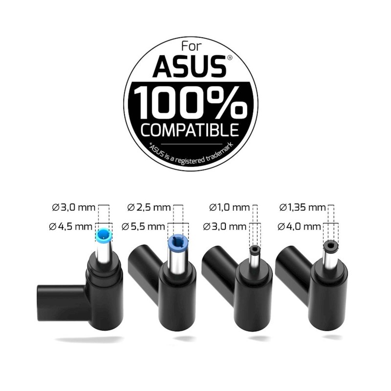 Napajalnik PORT Connect GaN2 65W za Asus