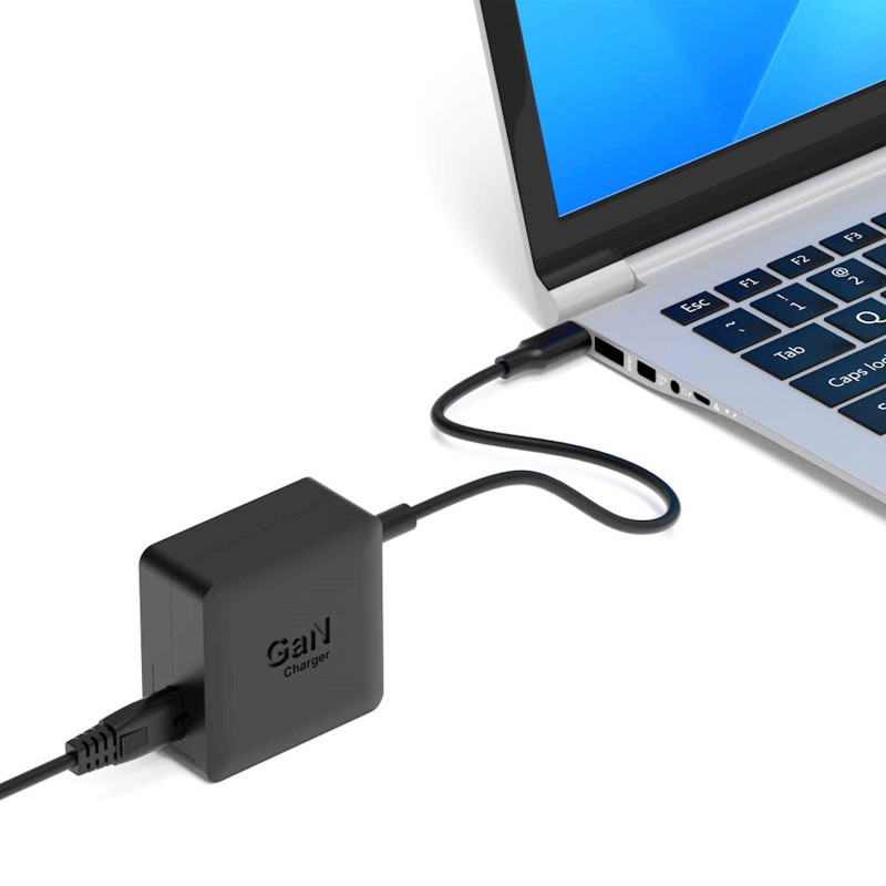Napajalnik PORT USB-C GaN 65W z EU AC kablom