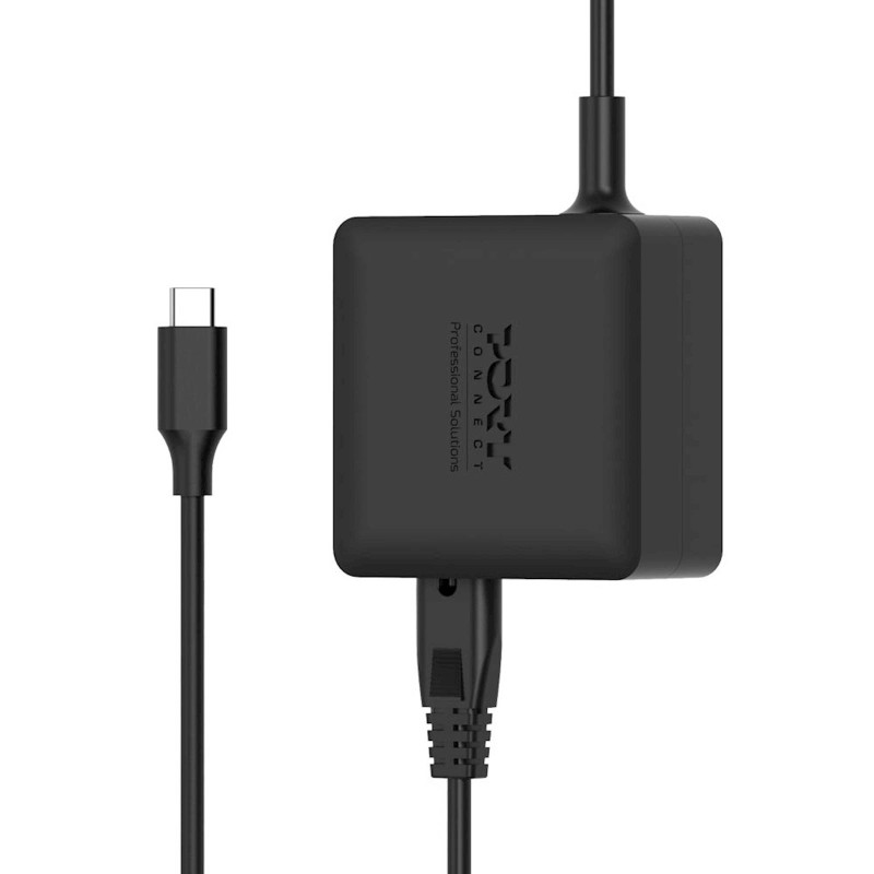 Napajalnik PORT USB-C GaN 65W z EU AC kablom