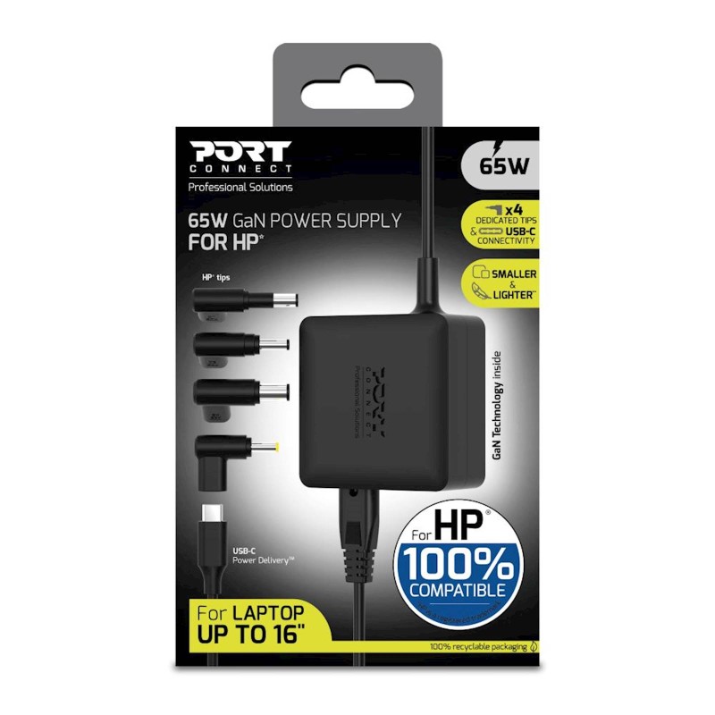 Napajalnik PORT Connect GaN2 65W za HP