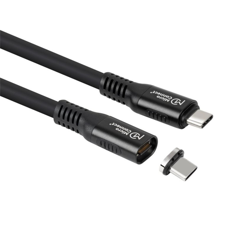 Kabel MicroConnect Premium USB C-C, magnetni, 0,15m