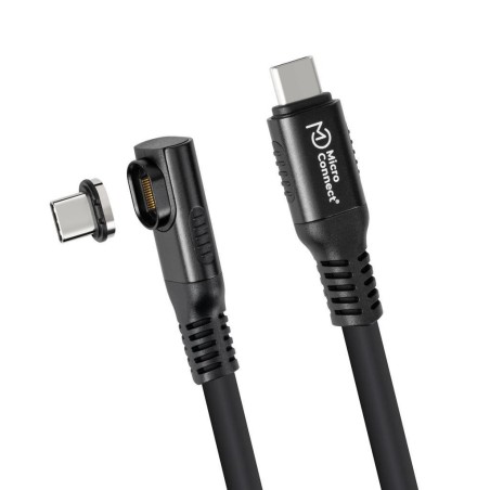 Kabel MicroConnect Premium USB C-C, magnetni, kotni, 2m