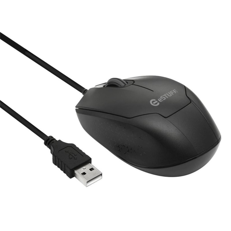 Miška eSTUFF G120, črna