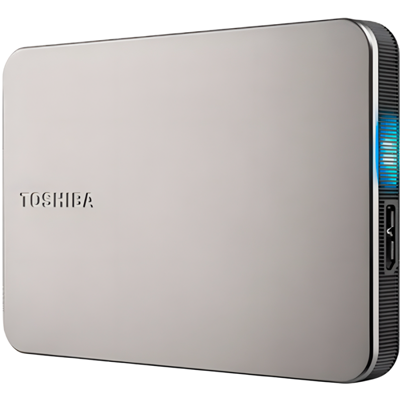 Zunanji disk 4TB 2.5 USB 3.2 Toshiba Canvio Flex, srebrn