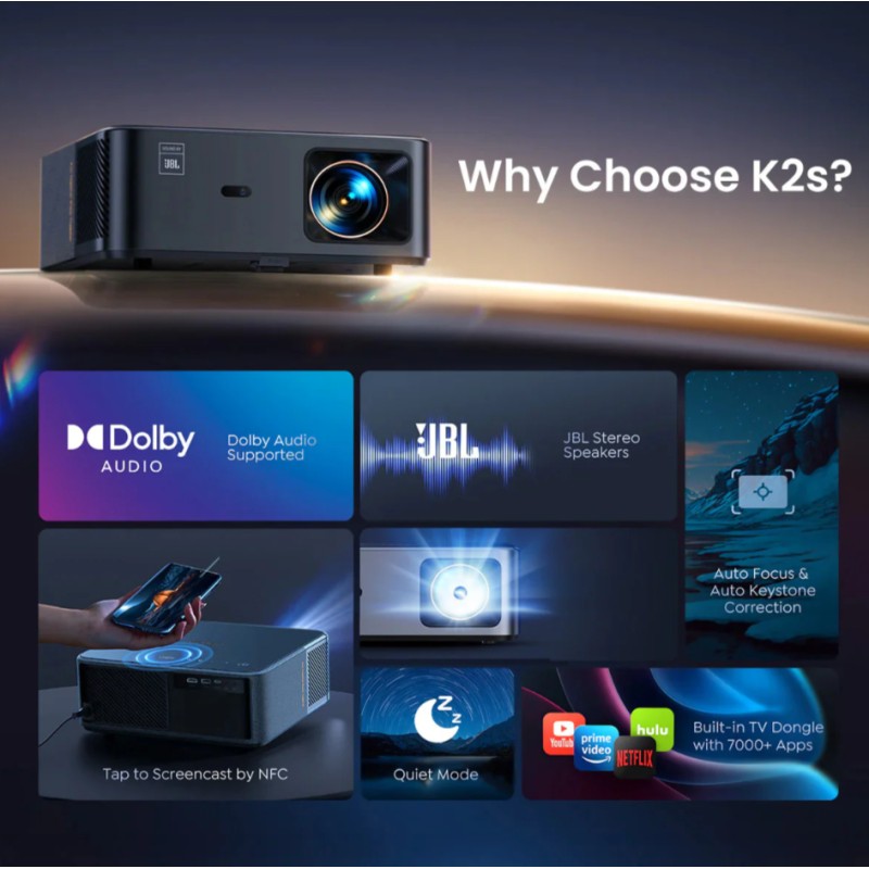 Projektor Yaber K2s Pro