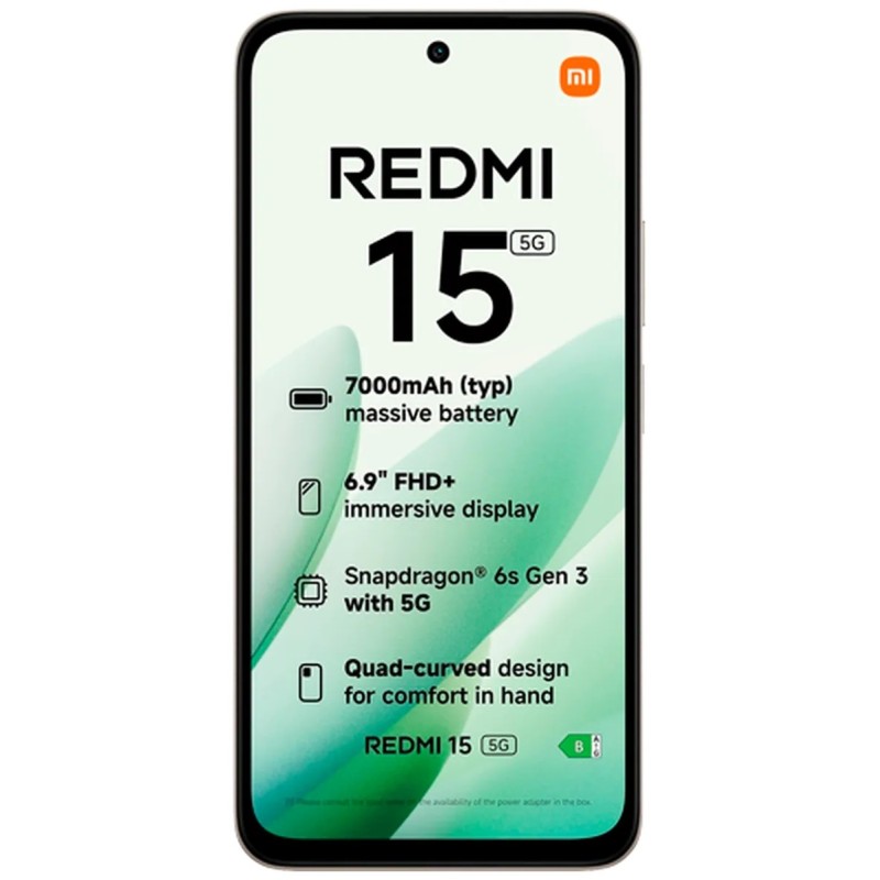 Pametni telefon Xiaomi Redmi 15 5G, 128GB, siv