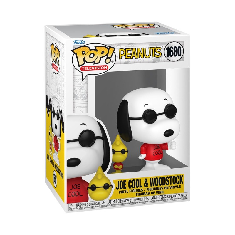 Figura FUNKO POP & BUDDY: PEANUTS S7 - JOE COOL W/WDSTK