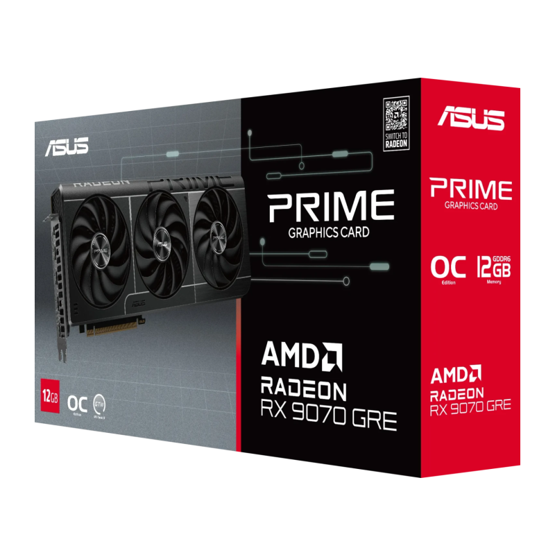 Grafična kartica ASUS Prime Radeon RX 9070 GRE, 12GB