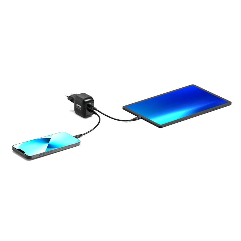 Polnilec PORT 35W GaN USB-C PD + kabel USB-C, 2m