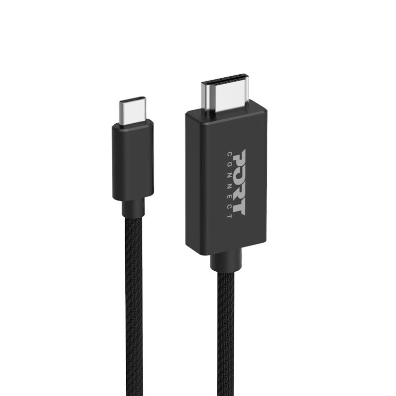 Polnilec PORT 65W GaN Starter Kit 4-v-1 USB-C + kabel USB-C, 1,8m