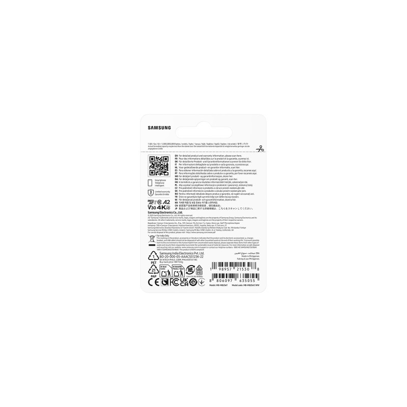 Spominska kartica Samsung T7, micro SDXC, 256GB