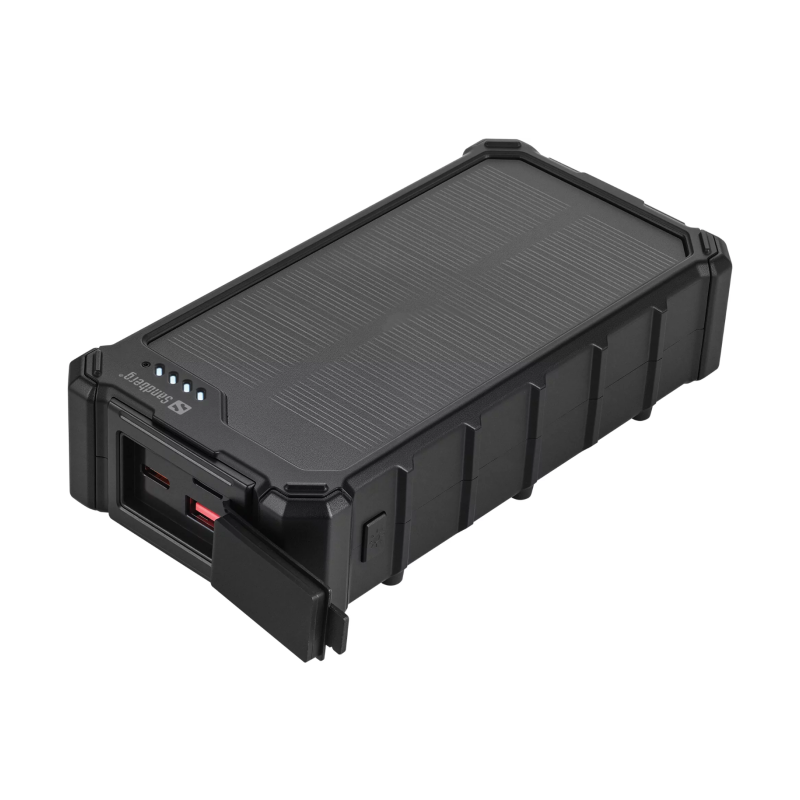 Prenosna baterija Powerbank Sandberg Solar CampLED 20000, 20000 mAh