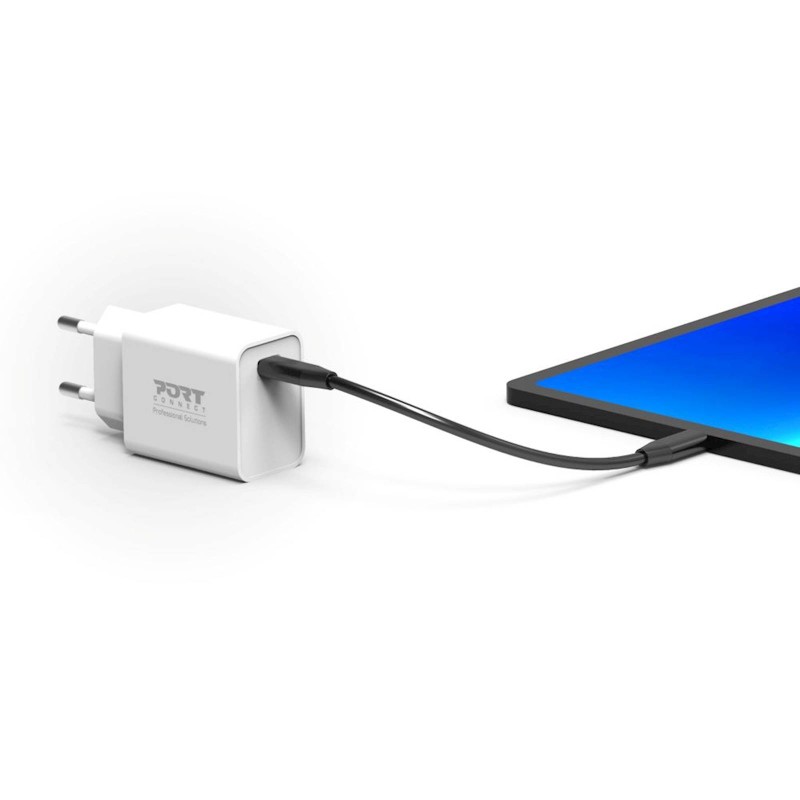 Polnilec PORT GaN USB-C PD 100W + kabel USB-C, 2m