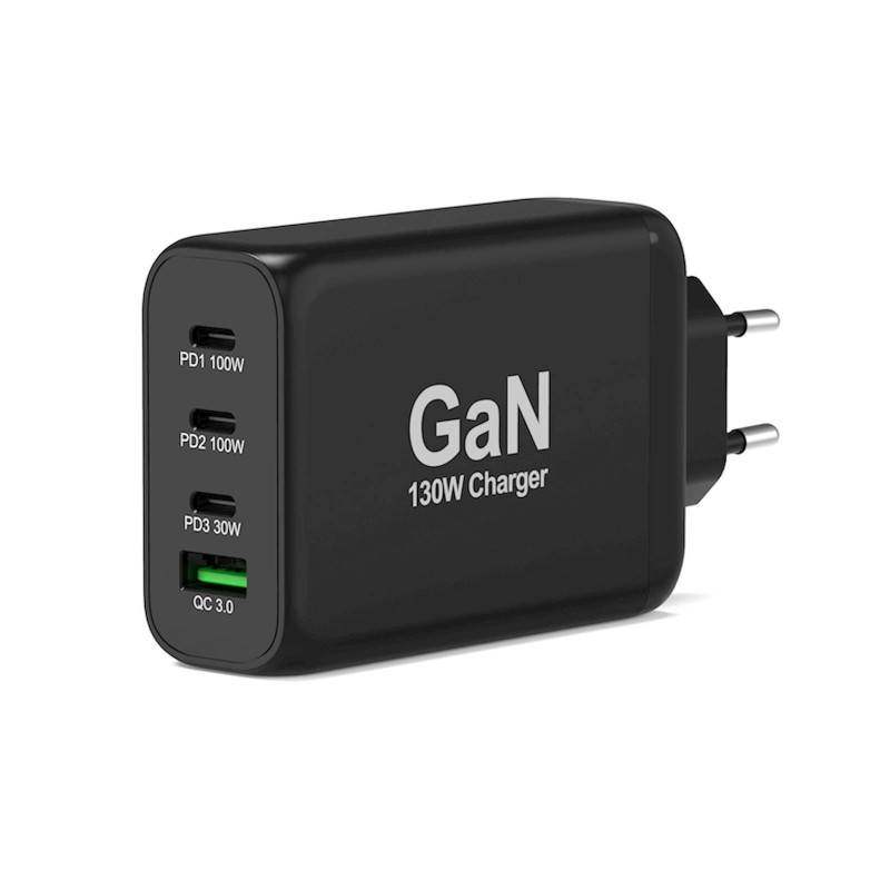 Polnilec PORT GaN USB-C PD 100W + kabel USB-C (130W), 2m