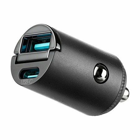 Avtomobilski polnilec Joyroom JR-CCN18, 65W, USB-A/C, črn