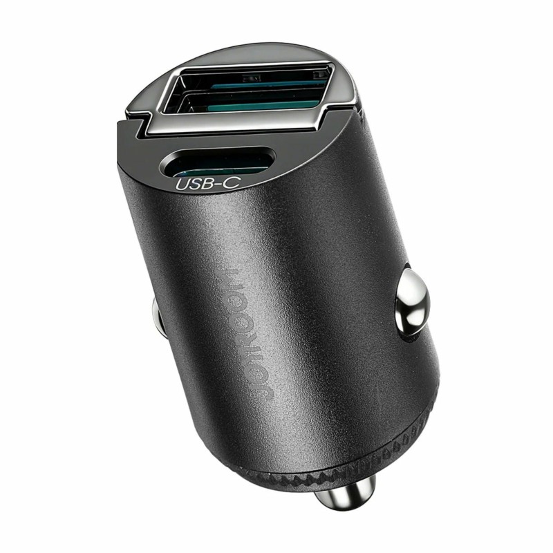 Avtomobilski polnilec Joyroom JR-CCN18, 65W, USB-A/C, črn