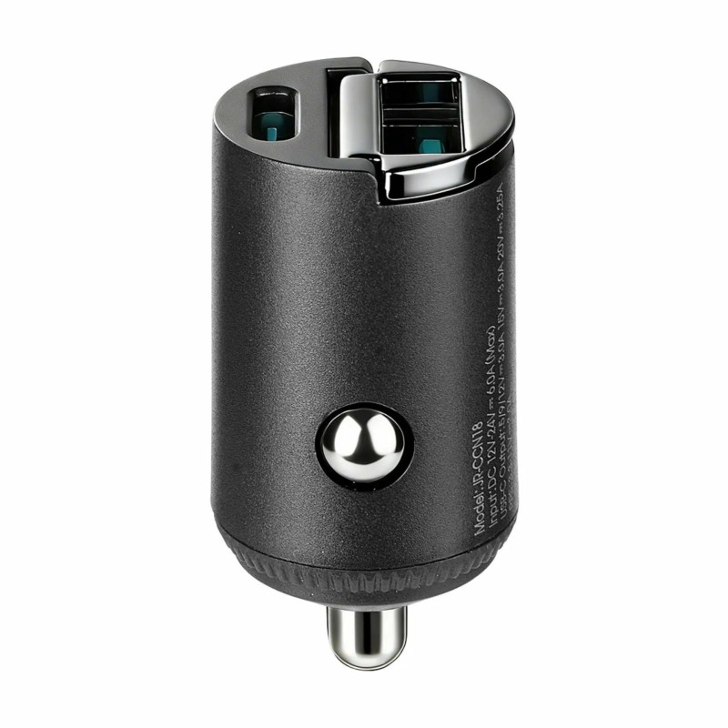 Avtomobilski polnilec Joyroom JR-CCN18, 65W, USB-A/C, črn