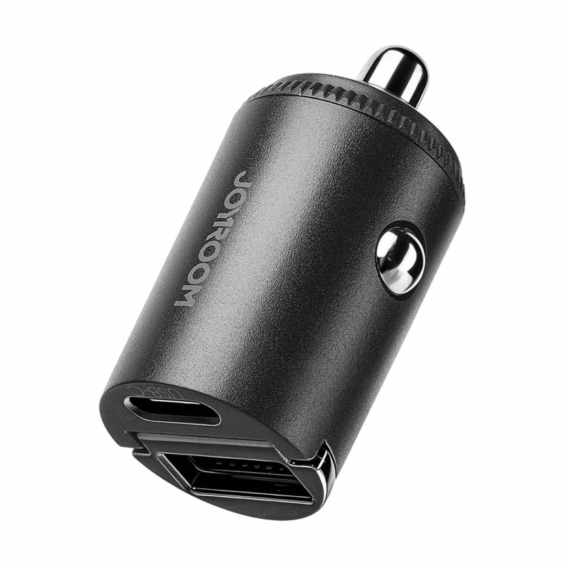 Avtomobilski polnilec Joyroom JR-CCN18, 65W, USB-A/C, črn